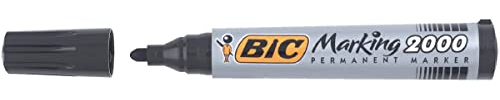 Bic 8209153 Permanent-Marker Marking Onyx 1482, Rundspitze schwarz