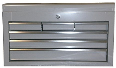 JBM 51575 - Carro para herramientas con 4 cajones, Color: Plateado