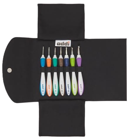 Addi Swing Häkelnadel Etui (2.0mm - 8.0mm)
