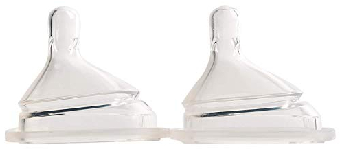 Hegen Baby Feeding Bottle Replacement Teats (2 Pack) Slow Flow
