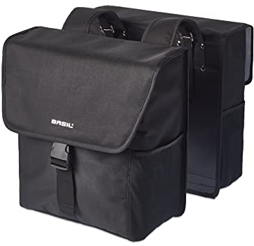 Basil B.V. Unisex – Erwachsene Packtaschen-2179231435 Packtaschen, Schwarz, 32 l