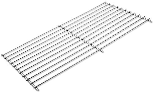 Deos-grill Edelstahl Grillrost 45x23cm aus Europäischem Edelstahl, Rostfreier Grillrost, Grillrost Rostfrei