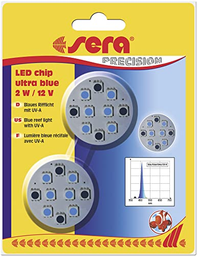 sera LED chip ultra blue - Blaues Rifflicht mit UV-A für Meerwasseraquarien.