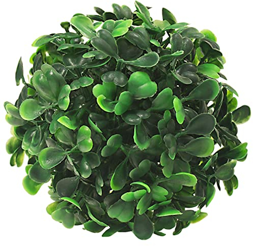 Decovego Deko Buchsbaum Auswahl 8-55 cm Künstlich Buchsbaumkugel Kugel Künstliche Pflanzen Pflanze Buchskugel Kunstpflanze, Durchmesser:8 cm