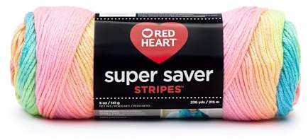 Coats: Yarn Red Heart Super Saver Yarn, Multi-Colour, 22.86 x 7.62 x 7.62 cm