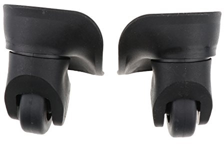 Sharplace Universal Ersatz Rollen für Reisekoffer, 2er-Pack, Ø 49mm, Groß