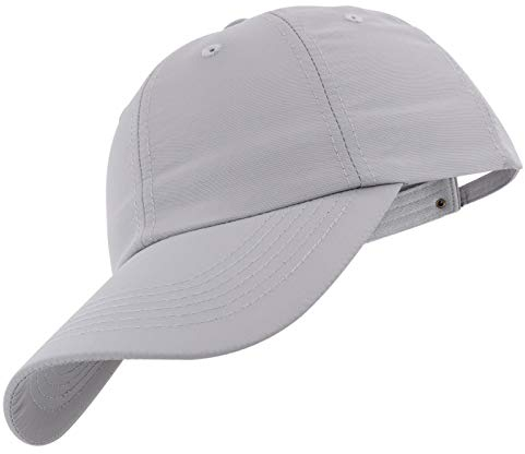 Gisdanchz Basecap Herren Golf Cap Herren Outdoor Sonnenhut Mesh Basecap Cappy Männer Baseball Caps Damen Laufmütze Mützen Laufmützen Running Cap Cappi Sport Schirmmütze Grau