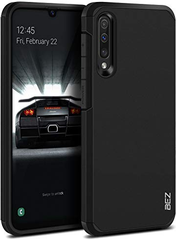 BEZ Samsung A50 Hülle, Samsung A30s Hülle, Handyhülle Tasche Stoßfestes Kompatibel für Samsung Galaxy A50 / A30s, [Heavy Duty Serie] Outdoor Dual Layer Armor Case Handy Schutzhülle Robuste, Schwarz