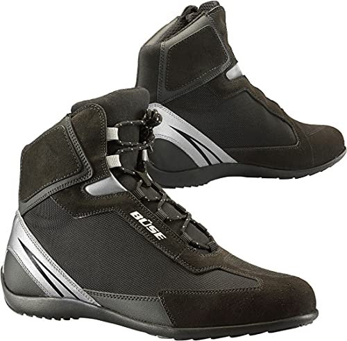 Büse B50 Motorradschuhe, schwarz/silber, 44