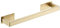 Handtuchhalter 38,5cm, selbstklebend, Edelstahl Badezimmer Handtuchhalter Aufhänger mit Einzelstange, quadratisches Design, gebürstetes Gold, BA15601BG-40, Beelee