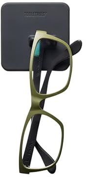 TOOLETRIES - The Kent - Silicone Glasses Holder - Removable & Reusable - For Home Fridge, Shower, Garage, or Any Shiny Surface