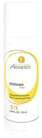 AESTHETICO phytocare - Hautkl?rende Gelcreme f?r Akne, reduziert Fettglanz, gegen Mitesser, 50 ml (4 x 50 ml)
