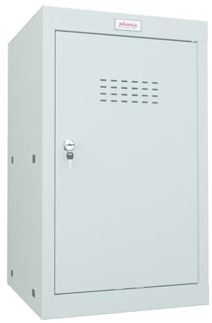 Phoenix Safe Company - CL0644GGK Series - Würfel-Schließfach, Größe 3, mit Schlüsselschloss, 665 x 400 x 400 mm, Hellgrau
