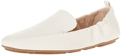 Amazon Essentials Mocasines Suaves sin Cordones con Punta Cuadrada Mujer, Crudo Cuero de Imitación, 42 EU