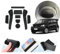 LUWU Kompatibel mit VW UP/Seat MII/Skoda Citigo 2013-2022 2023 Antirutschmatten Gummimatten für Mittelkonsole,Armlehne Aufbewahrung,Becherhalter,Auto Zubehör Innenraum Tunig Mat 9 Stück (Schwarz)