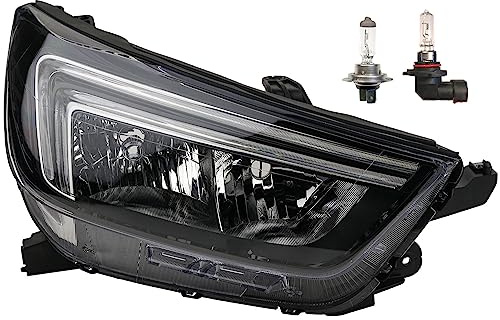 Johns, Scheinwerfer H7 HB3 Rechts kompatibel zu Opel Mokka 07/16- TFL m. Leuchtmittel