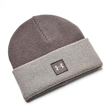 Under Armour Herren Mütze UA Halftime Pom Beanie 1379985 Ash Taupe One size