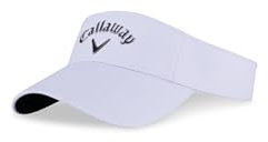 Callaway Golf Women's Liquid Metal Visor Collection Headwear (White/Gunmetal)