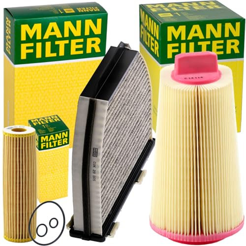 BandelOne enthält Mann Filter Inspektionspaket passend für W/S204 C180 C200 Kompressor