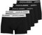 JACK & JONES Herren Unterhosen Shorts Boxershorts Trunks 5er Pack, Farbe:Schwarz, Wäschegröße:S, Artikel:- Black/Black/Black-White