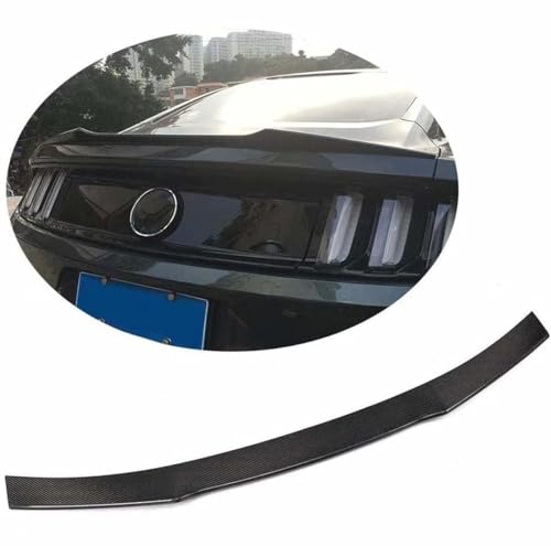 BMIXX Auto-Kofferraum-Spoiler-Flügel, Heckklappe, Schrägheck, hintere Dachlippen-Formleiste, für Ford Mustang Coupe GT Shelby Coupe 2015-2019