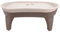 Elevated Pet Feeding Tray Spine Antislip Raised Dog Bowl Stand Plastic Tray Four Leg Stand for Pet
