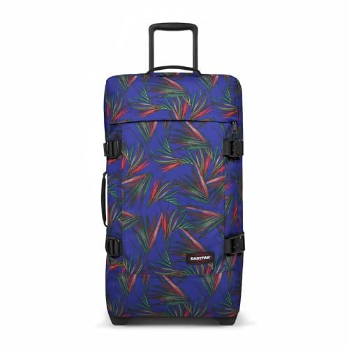 EASTPAK TRANVERZ M Koffer, 67 x 35.5 x 30 cm, 78 L - Brize Palm Navy (Blau)