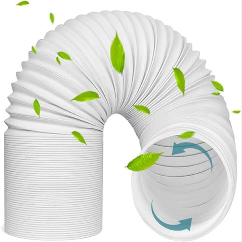 Feithmonic Tubo Climatizzatore Portatile, Tubo Climatizzatore Lunghezza, Φ15cm / L 2M, tubo di Scarico Aria Condizionata Portatile Flessibile PVC, Perfetto Per Impianti Di Climatizzazione