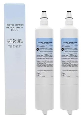 Sostituisci Il Filtro Dell'acqua Del Frigorifero LT600P, Compatibile Con LG, 5231JA2006A, 5231JA2006B, 5231JA2006F O 5231JA2006E.(2pcs)