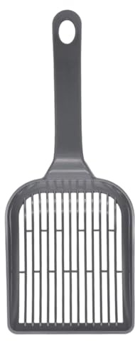 Cat Litter Scoop, Kitten Poop Sifting Shovel, ausziehbar, ergonomisches Design, 30 x 10 x 4 cm, tragbar für Küche, RV, Park, Reisen, Outdoor, Camping, Balcony Coop, Easy Cleanup Tool