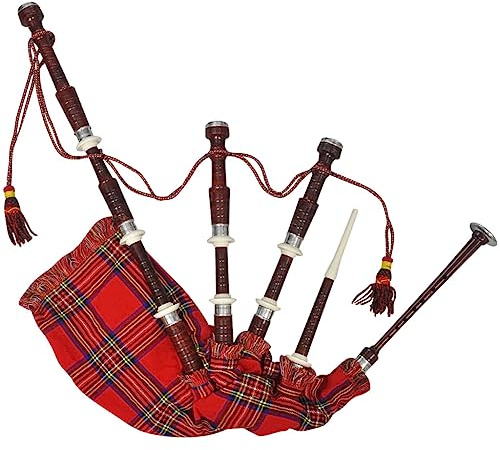 Générique Cornemuse écossaise Great Highland Tartan Rouge Royal Steward,Arts & Loisirs,Loisirs & Arts créatifs,Instruments de Musique,Cornemuses,Rouge,1.98 KG,70043