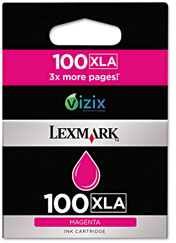 Lexmark 4W9956 100XLA Ink Cartridge - Magenta