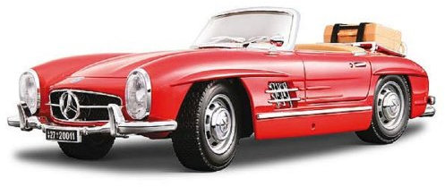 Mercedes W198 300 SL Roadster 1957 rot Modellauto 12049 Bburago 1:18