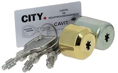 Cavers (iseo) DIAG2421 Cavith 56300005 Cylinder Set A2P, Gold, Bronze, NSP