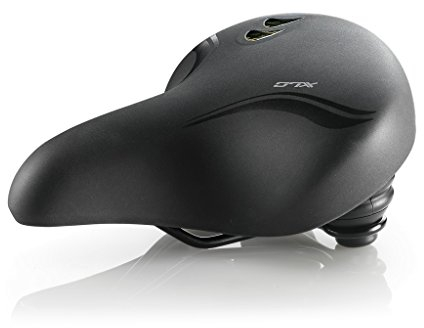 XLC Unisex – Erwachsene City-Sattel All Season SA-A26, Schwarz, 250x215 mm