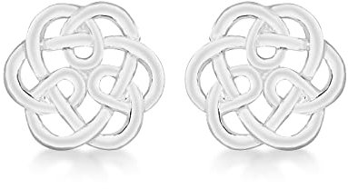 Tuscany Silver Damen - Ohrringe 925 Rundschliff Diamant 8.55.6839