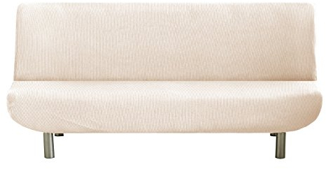 Eysa Ulises elastisch Sofa überwurf Click clack, Polyester-Baumwolle, 00-Ecru, 37 x 5 x 29 cm