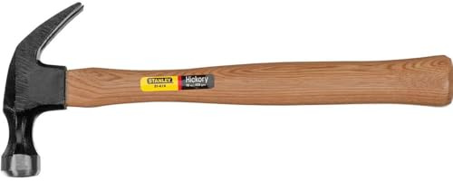 Stanley Wood Handled Nail Hammer 16 Oz