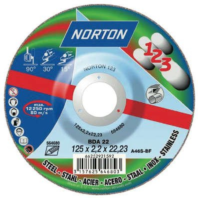 Norton 66252925503 Norton Stein Trennscheibe 230 x 3 x22 mm