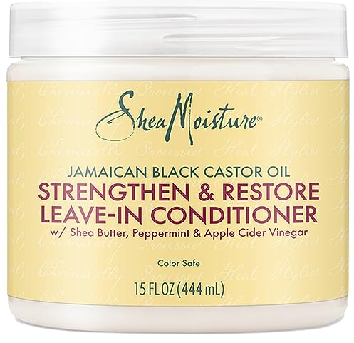 Shea Moisture Jamaican Black Castor Oil Strengthen Grow & Restore Leave-In Conditioner , 454 G (1Er Pack)