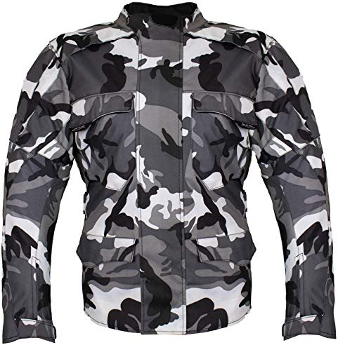MDM Motorrad Textil Jacke Motorradjacke Racing Wasserdicht Schutzjacke Sommer Camo Camouflage