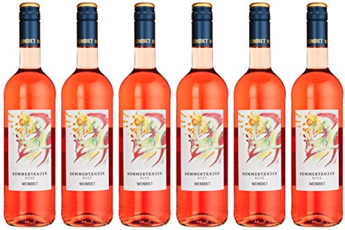 Weinbiet Manufaktur Eg Sommertänzer Rosé Feinherb Roséwein (6 X 0.75 L) 684