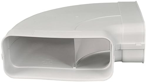Airtec optiMairo 150 Rohrbogen, Kunststoff, weiß