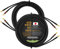 Custom Cable - Canare L-4E6S, Star Quad Balanced Male To Female Microphone Cables With Amphenol Silver XLR Connectors