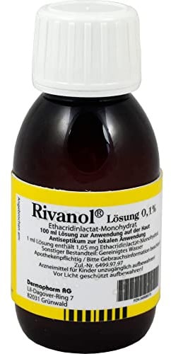 Rivanol Lösung 0,1%, 100 ml Lösung