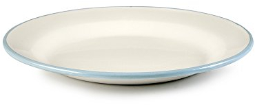 IBILI Plato Llano VERSALLES 22 CM, Stainless Steel, Blanco, 22 x 22 x 2 cm