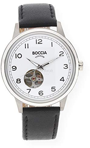 Boccia Armbanduhr 3613-01 Braun