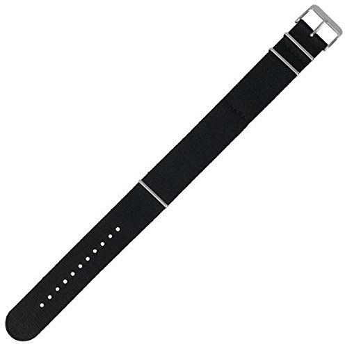Victorinox Uhrenarmband 22mm Textil Schwarz - 5046