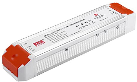 Dimmable LED Driver 12V 60W Universal Regulated DC 12V Switch Power Supply Dimmable Low Voltage Transformer for LED Strip with Dimmer Compatible with Lutron and Leviton for LED Strip Lights