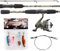 Mitchell 1555892 Tanager Camo 240 Medium Spinnruten und Rollen Combo Set - Forelle, Trout, Perch, Barsch, 2.42m 10/30gr Medium Set, Grün Camouflage